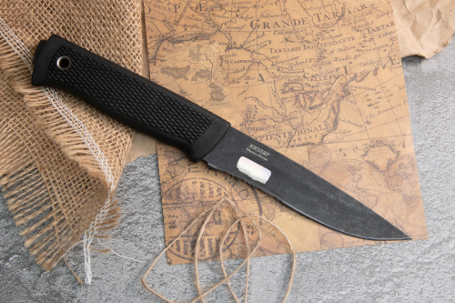 Нож Сова Черный Серрейтор Нож Сова Черный Серрейтор