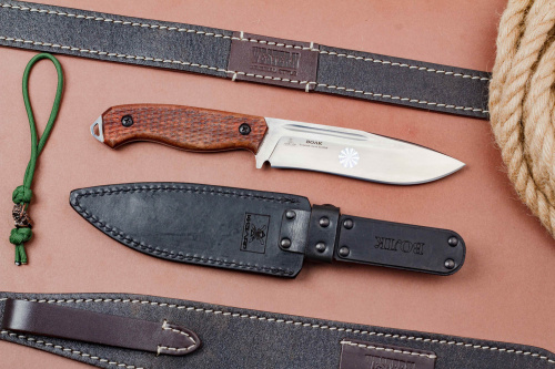 Нож Волк Х12МФ орех Андреев