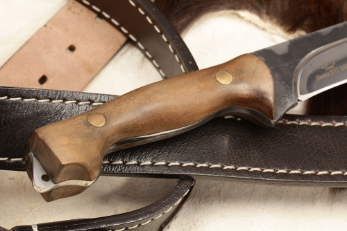 Нож Бык - Х12МФ/D2/клепанный Беркут Кизляр