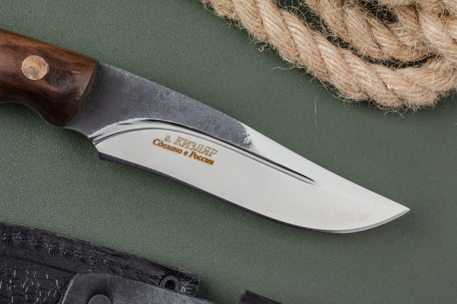 Нож Ф-1- Х12МФ/D2/клепанный Беркут Кизляр