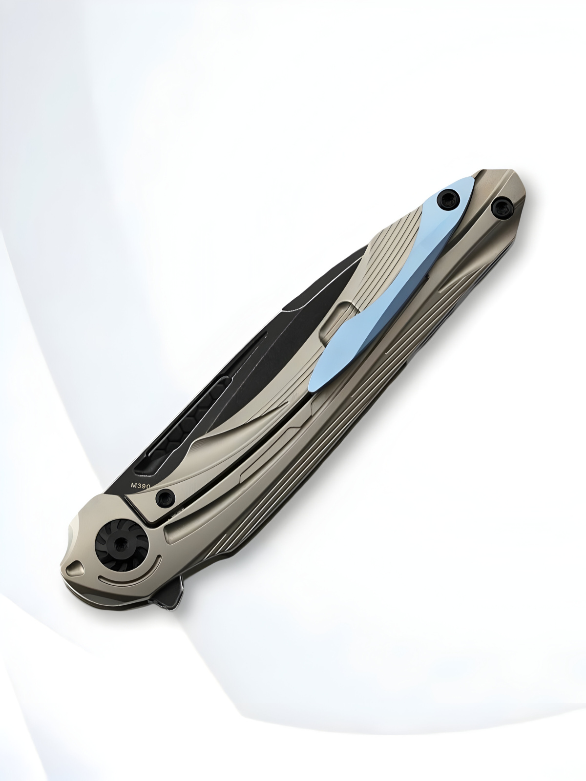 Складной нож Bestech Wibra Grey Titan