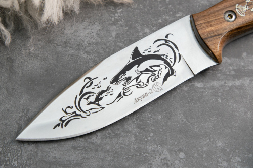 Нож Акула-2 Унцукульская насечка Нож Акула-2 Унцукульская насечка