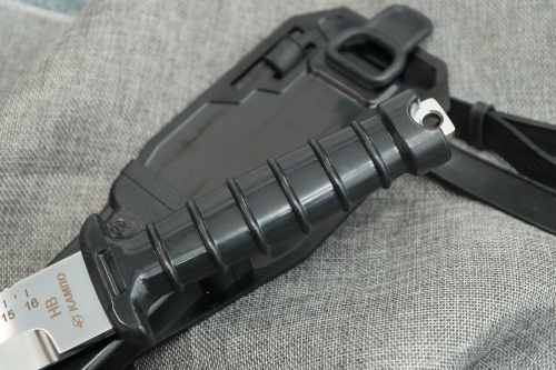 Нож водолазный HВ ножны из ударопрочной пластмасса