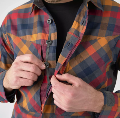 Рубашка MBDU Shirt - Dark Autumn Checkered
