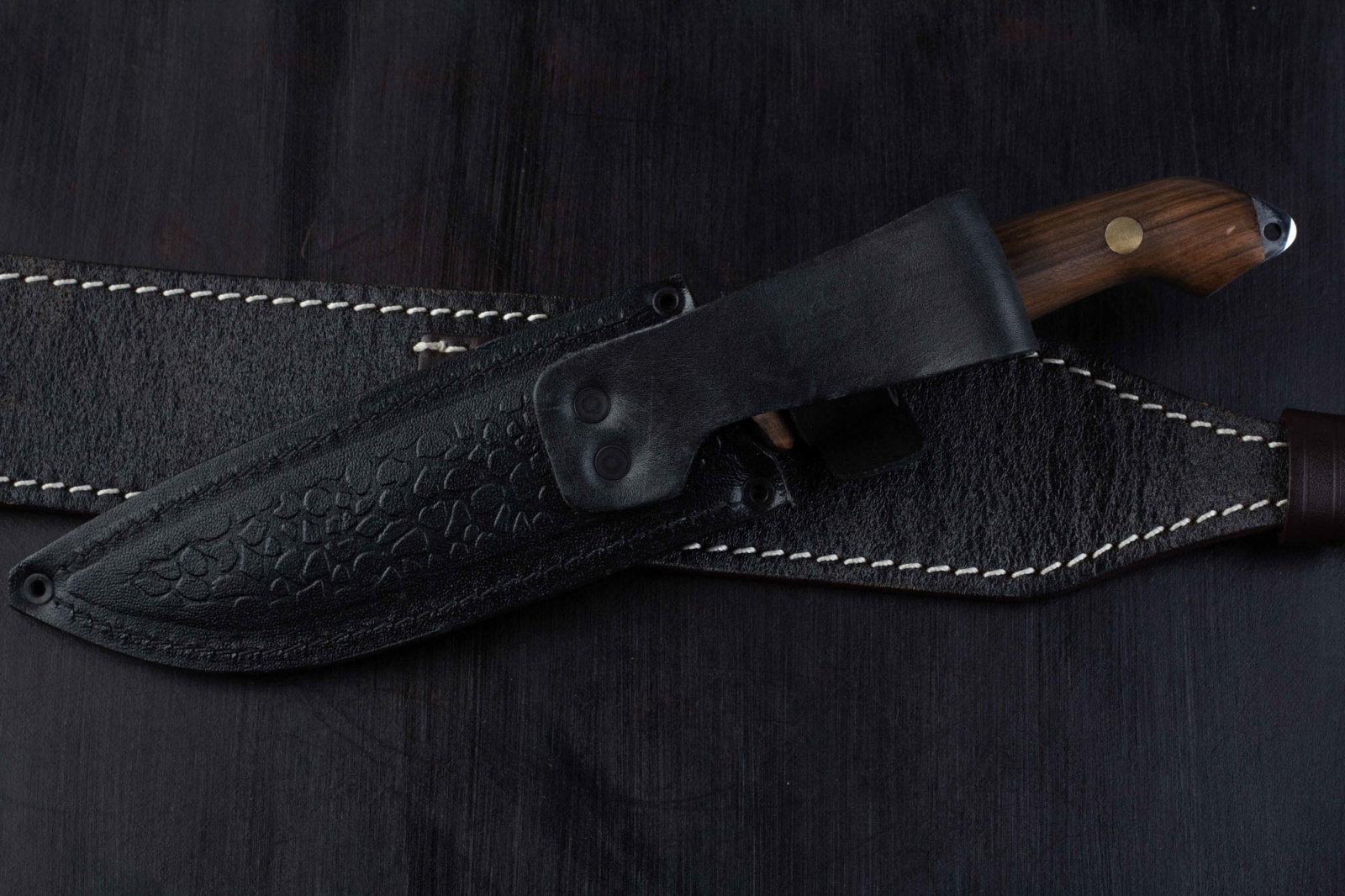 Нож Пантера 65х13  клепанный Беркут Кизляр