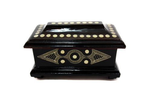 Шкатулка (унцукульская насечка) 1