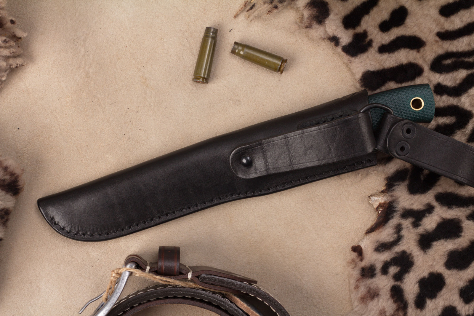 Нож ТКК N690 изумруд конвекс Южный Крест