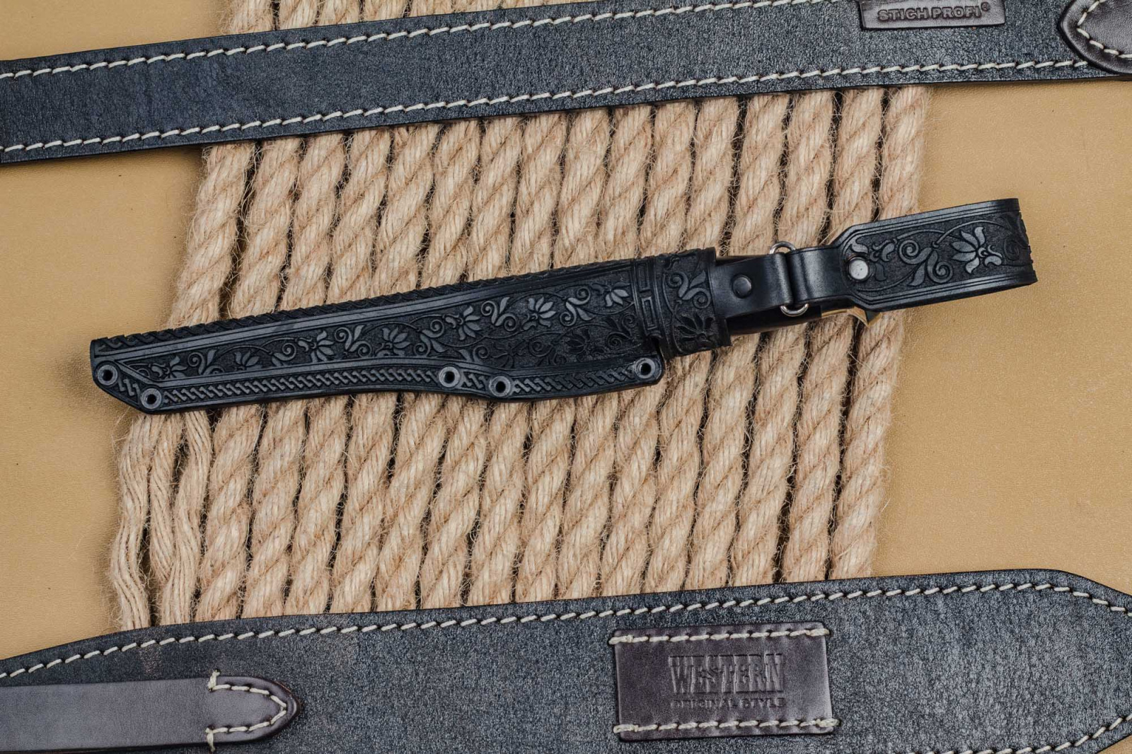 Нож Финка Х12МФ граб Андреев