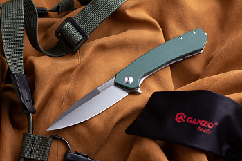 Нож adimanti by Ganzo (Skimen design) зеленый