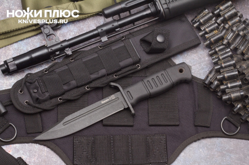 Нож Витязь-Т MOLLE Черный Нож Витязь-Т MOLLE Черный