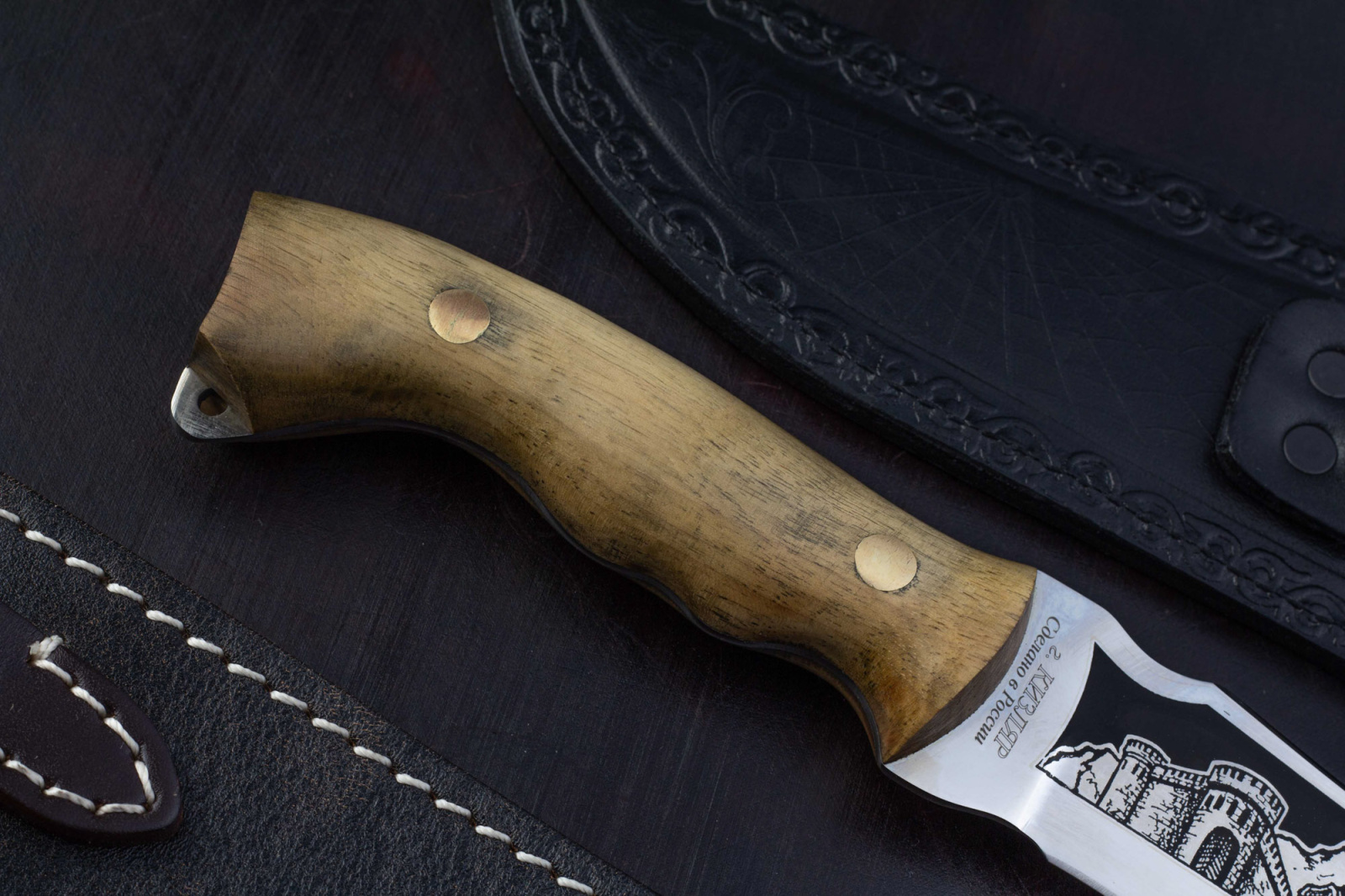 Нож Тарантул-65Х13/орех Беркут Кизляр