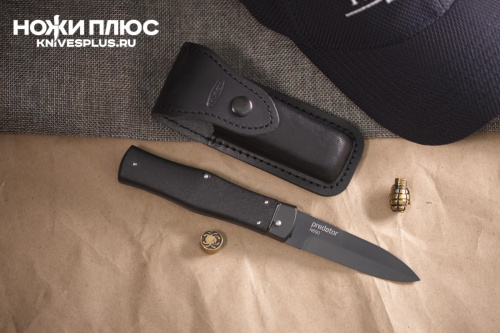 Автоматический нож Predator  N690 черный Mikov