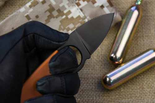 Нож  Amigo Z AUS-8 Black Titanium