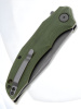 Складной нож Petrified Fish Hairtail dark stonewash сталь K110, рукоять Green Micarta