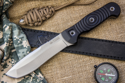 Нож Vendetta AUS-8 StoneWash