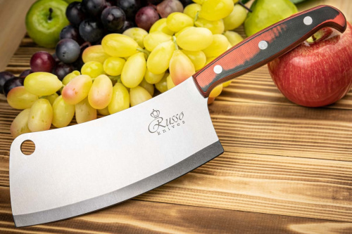 Кухонный топорик alexander C AUS-8 G10 Russo Knives