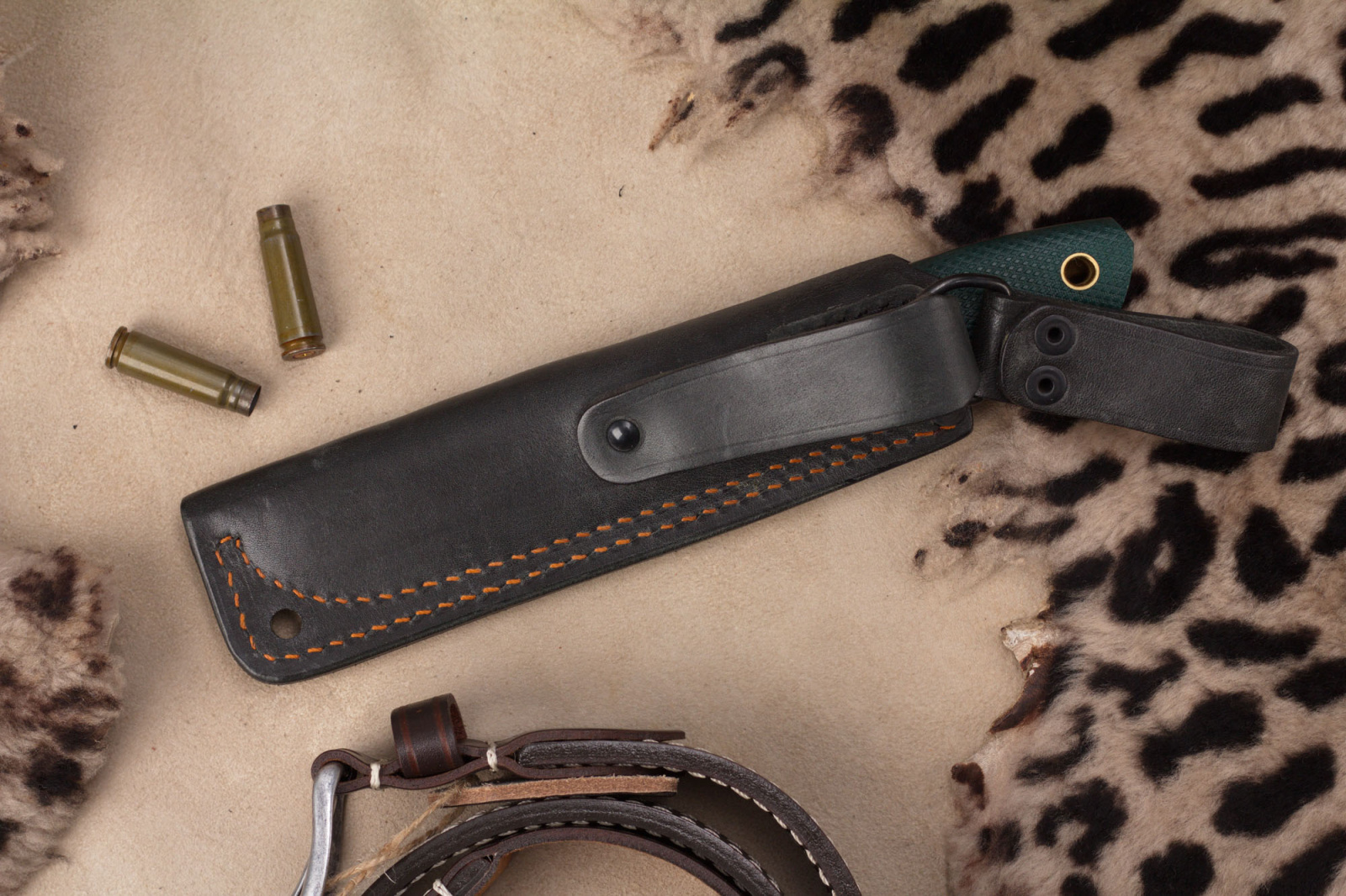 Нож Fang CPR изумруд конвекс Южный Крест