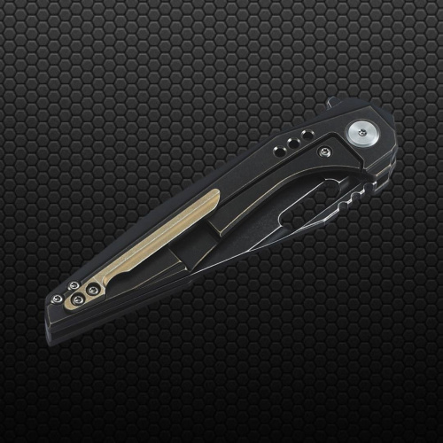 Нож складной Bestech Malware ALL Black