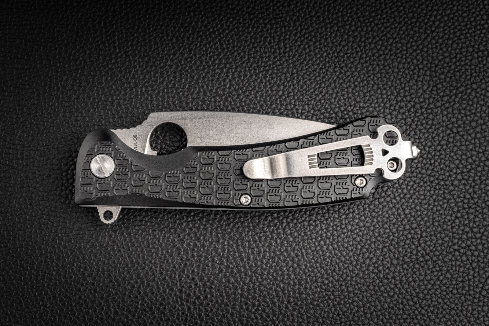 Складной нож Daggerr Resident serrated stonewash черный