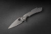 Складной нож Daggerr Resident serrated blackwash черный
