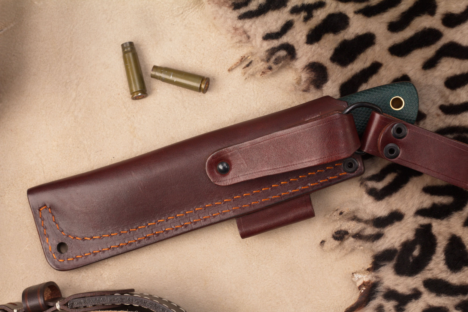 Нож Кедр L N690 изумруд конвекс Южный Крест