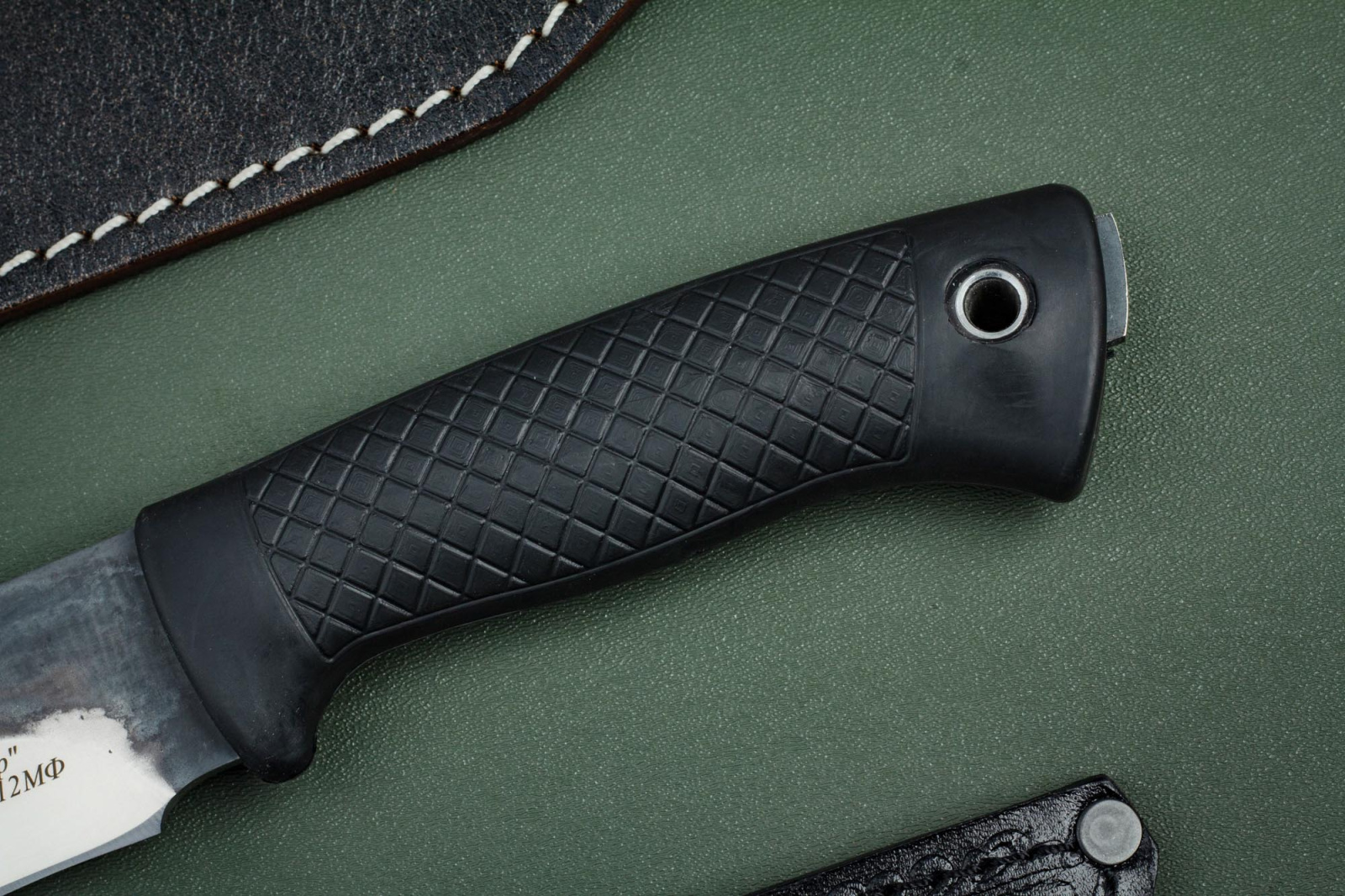 Нож Ягуар Х12 (D2) резина Беркут