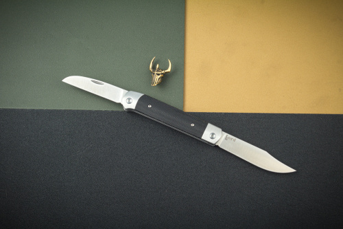 Нож складной Lord D2 микарта черная Кизляр