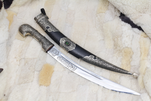 Кинжал сувенирный Ятаган мельхиор