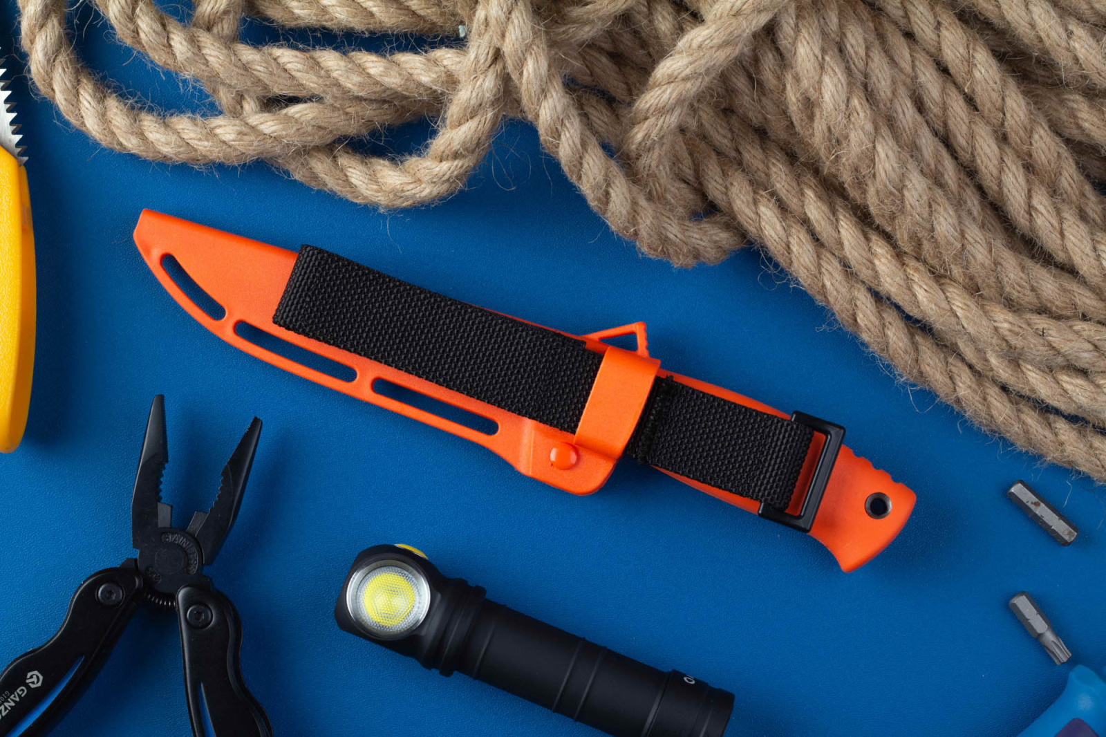 Нож Вектор Оранжевый Нож Вектор Оранжевый