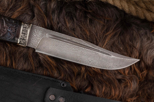 Нож Клык-2 дамаск Адамов