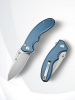 Складной нож Sencut Cybrix satin сталь 9Cr18MoV, рукоять Blue Aluminum