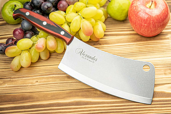 Кухонный топорик alexander C AUS-8 G10 Russo Knives