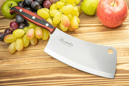 Кухонный топорик alexander C AUS-8 G10 Russo Knives