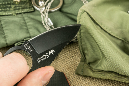 Нож Amigo X D2 black Titanium Black