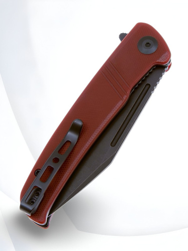 Складной нож Sencut Brazoria Blackwash сталь D2, рукоять Burgundy G10