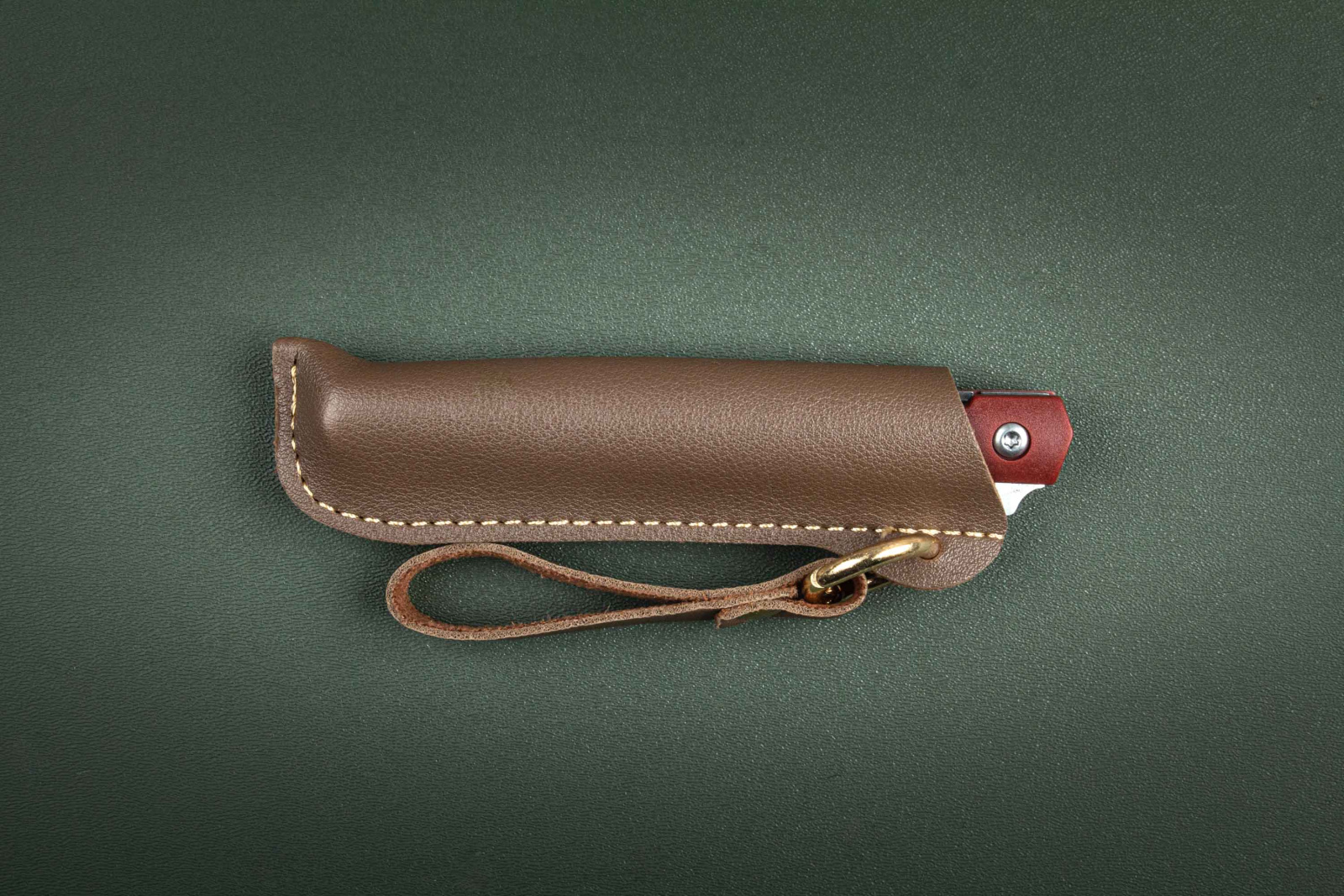 Нож складной Стилет Танто М390 пластик красный