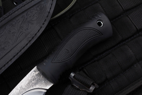 Нож Енот - 65х13/резина Беркут Кизляр