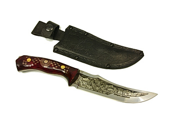 Нож Тур - насечка Беркут Кизляр