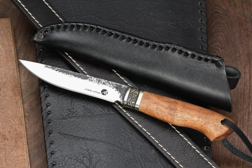 Нож Якут Х12МФ/мельхиор Блажко
