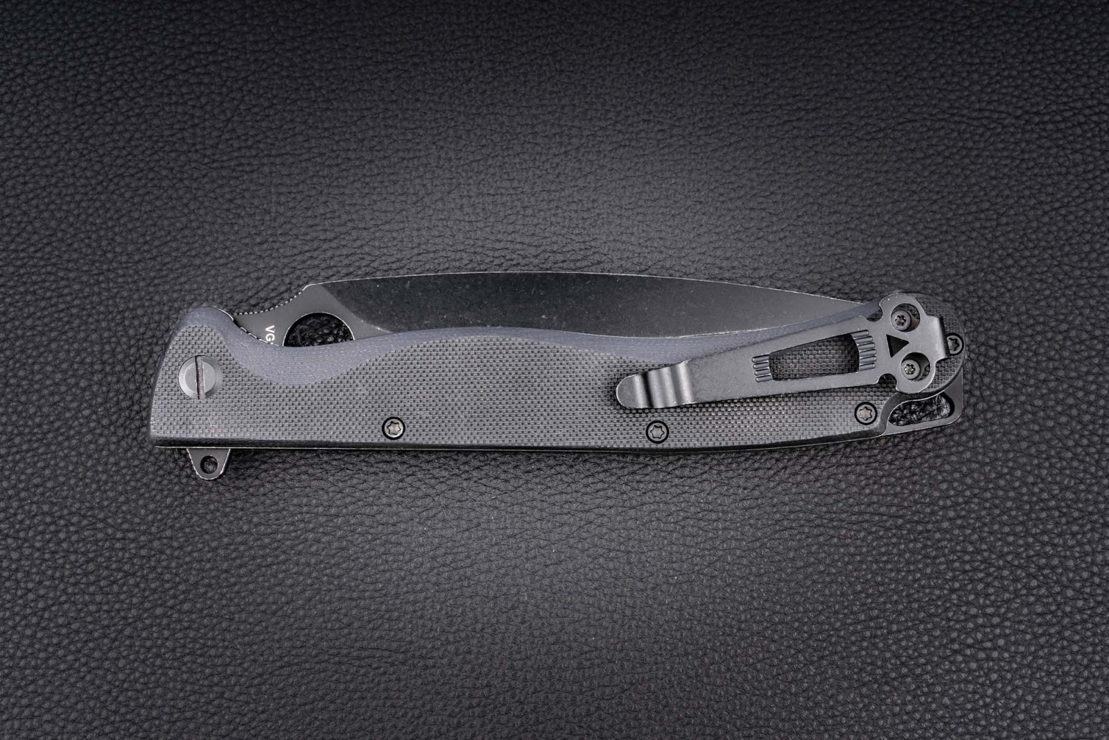 Складной нож Daggerr Vendetta Liner Lock blackwash сталь VG10, рукоять black G10