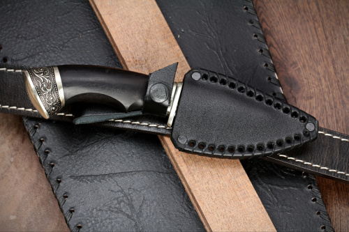 Нож Качкар Х12МФ/мельхиор Блажко