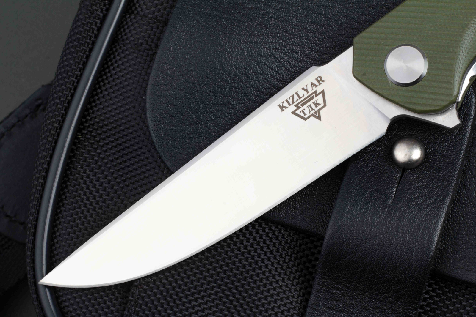 Нож складной Shark (Шарк) green Кизляр