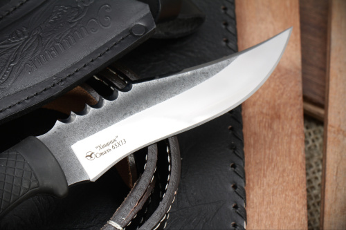 Нож Хищник - 65Х13/резина Беркут Кизляр