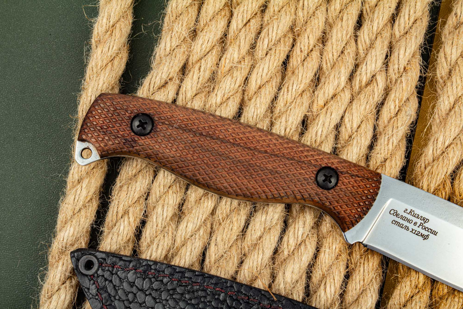 Нож Росомаха - Х12мф орех