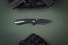 Складной нож CJRB Scoria PVD сталь AR-RPM9, рукоять Black G10