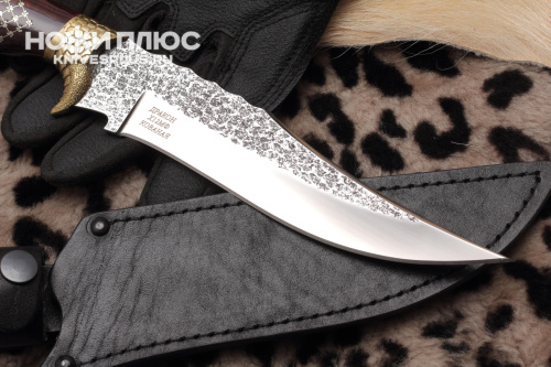 Нож Дракон Сталь Х12МФ Граб Унцукульская насечка Нож Дракон Сталь Х12МФ Граб Унцукульская насечка