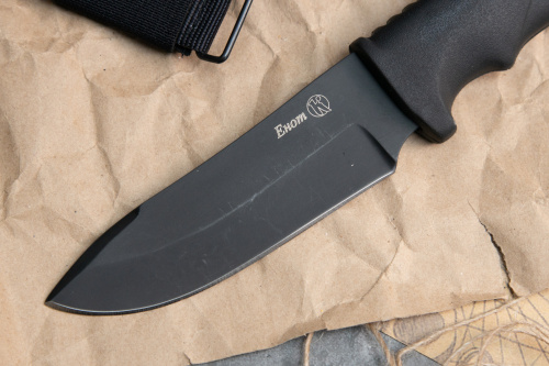 Нож Енот Сталь Х12МФ Черный Нож Енот Сталь Х12МФ Черный