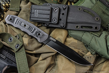 Нож Enzo D2 Black Titanium