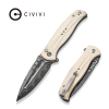 Складной нож CIVIVI Incindie сталь Damascus, рукоять Ivory G10 Складной нож CIVIVI Incindie сталь Damascus, рукоять Ivory G10