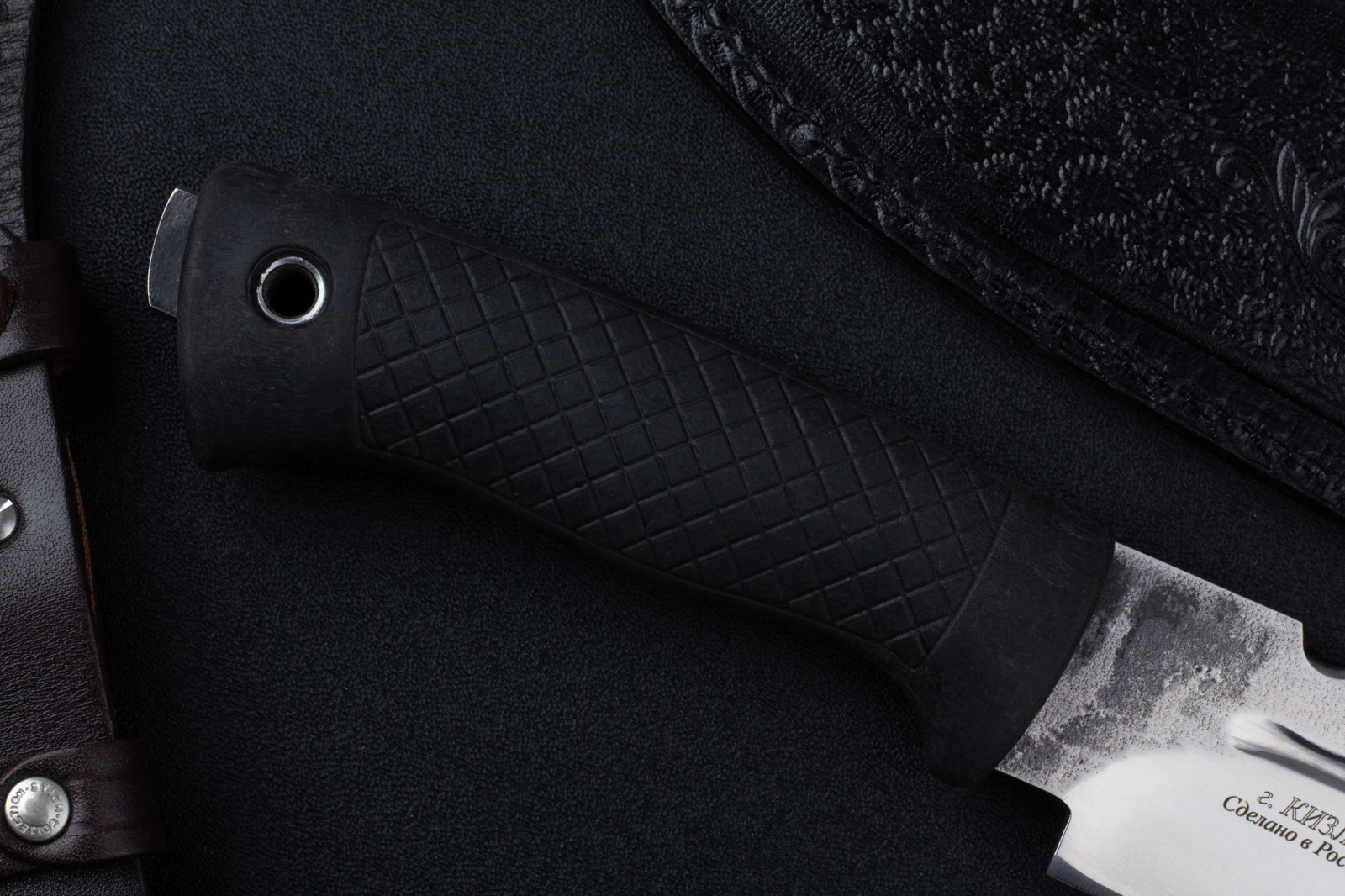 Нож Вождь - 65Х13 резина Беркут Кизляр